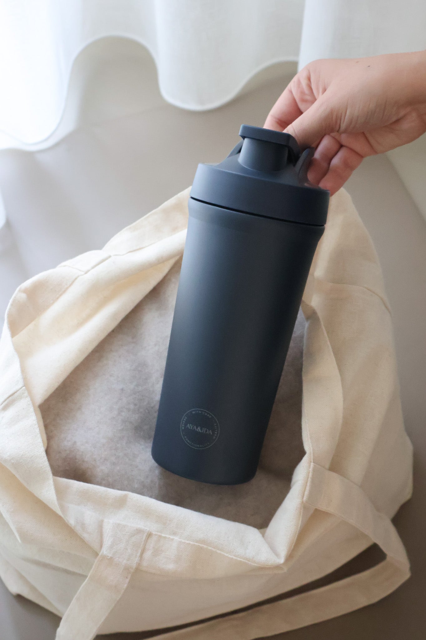 Shaker flaske, Navy Blue - 750 ml